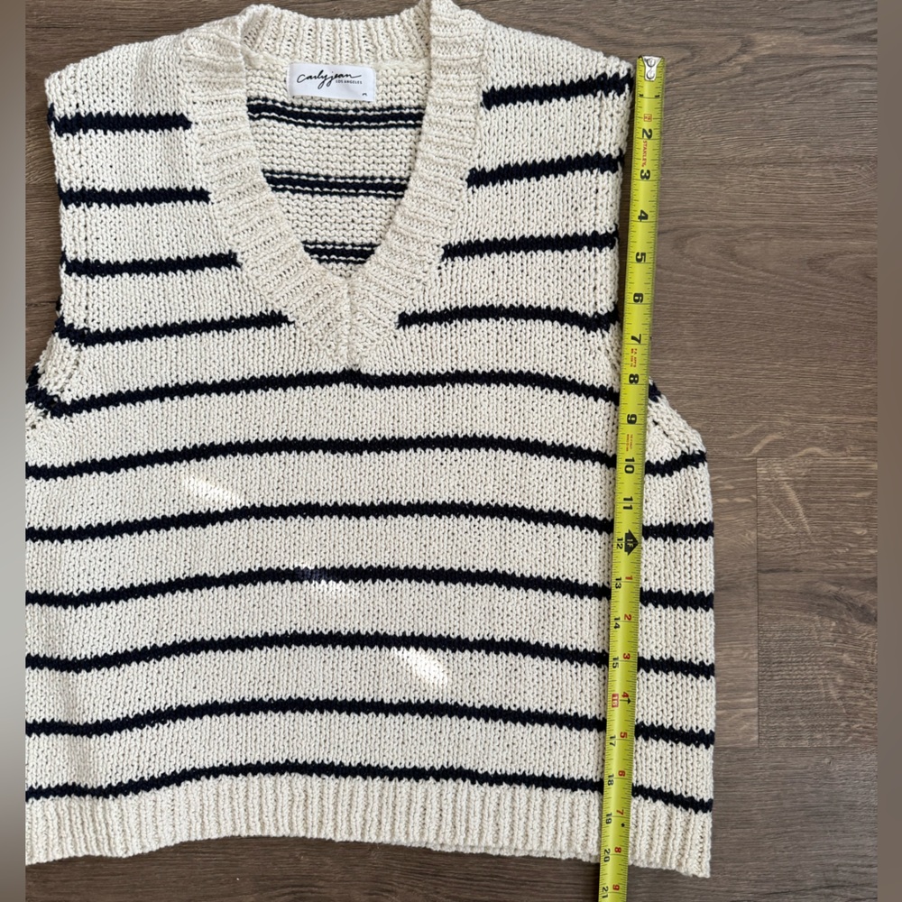CJLA Striped Sweater Vest - Picture 4 of 7